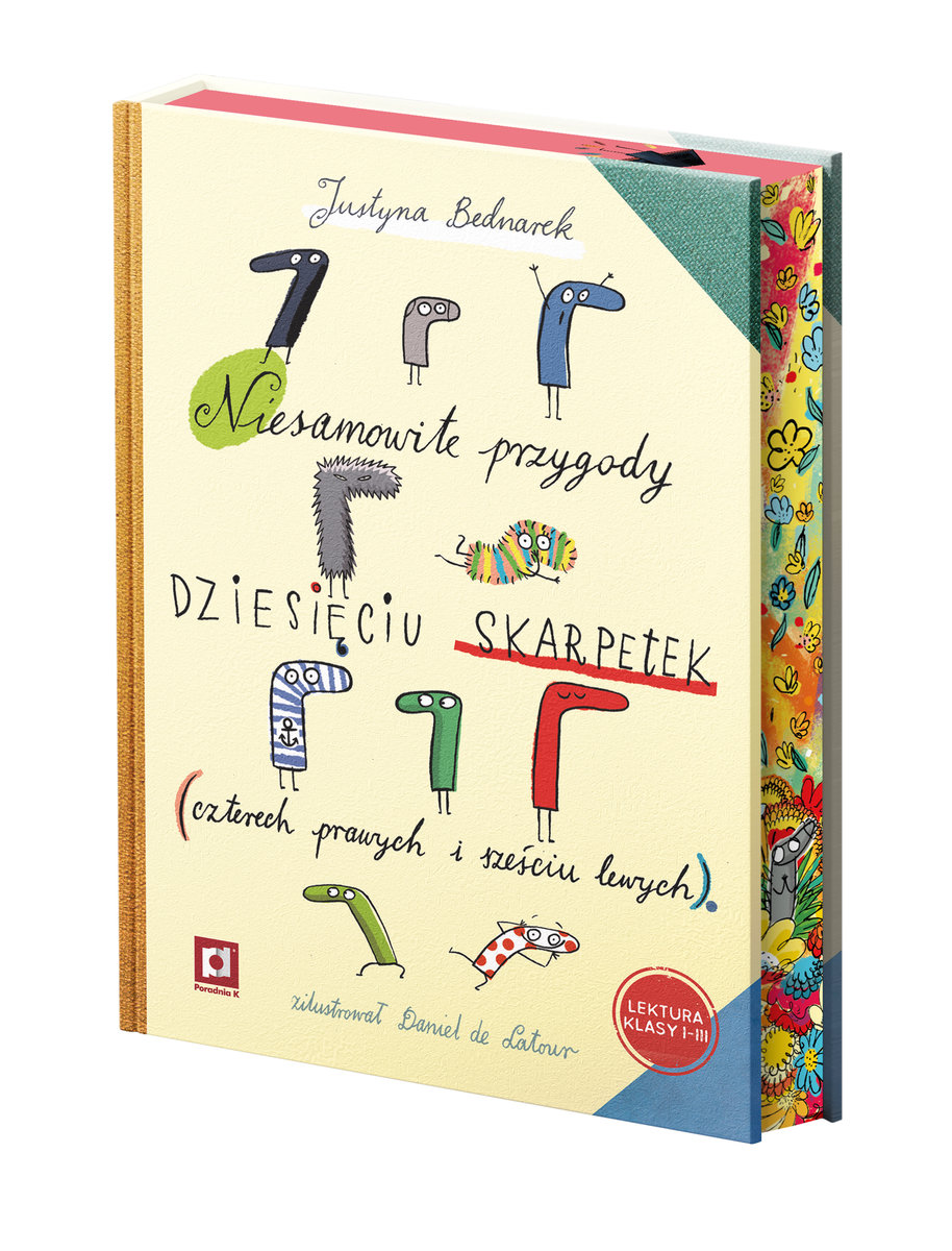 Niesamowite przygody dziesięciu skarpetek. Barwione brzegi - Bednarek