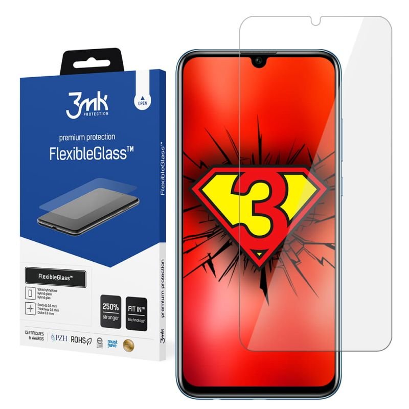 Nietłukące szkło hybrydowe do Honor 10 Lite - 3mk FlexibleGlass