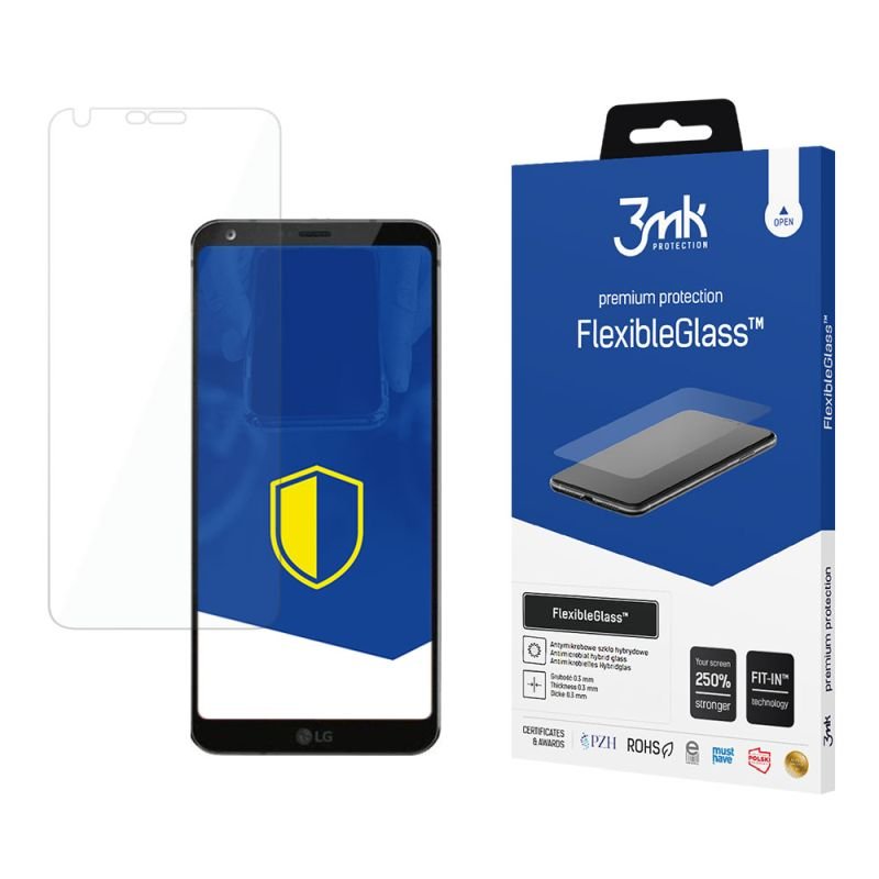 Nietłukące szkło hybrydowe do LG G6 - 3mk FlexibleGlass