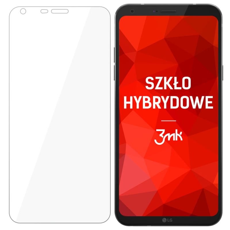 Nietłukące szkło hybrydowe do LG Q6 - 3mk FlexibleGlass