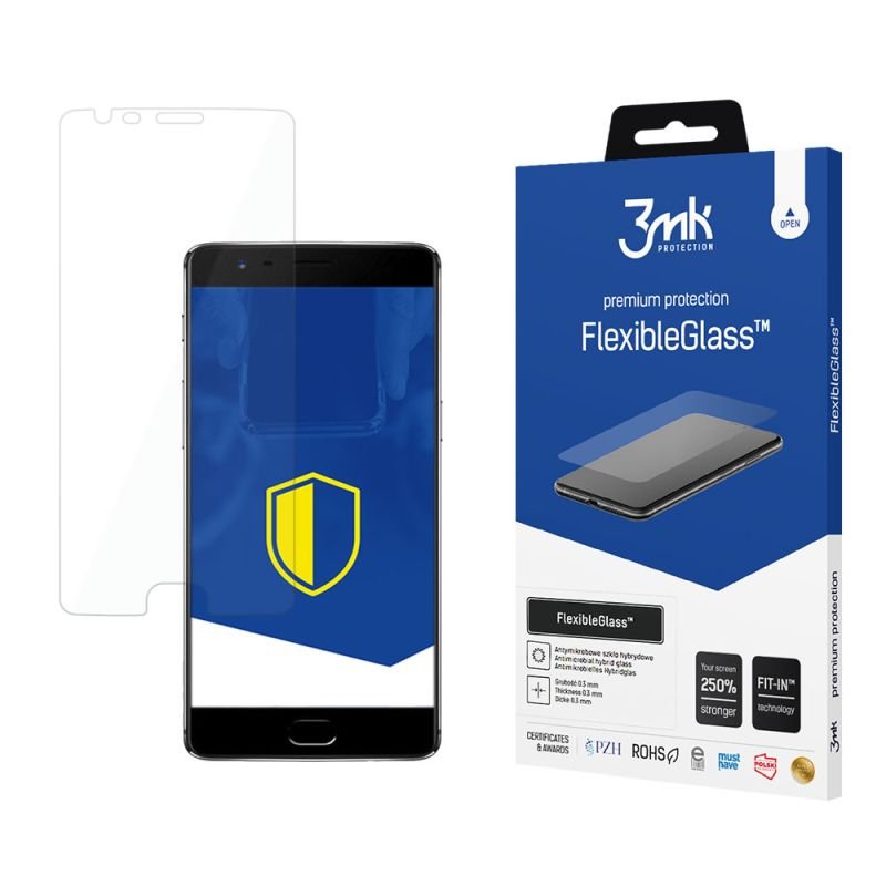 Nietłukące szkło hybrydowe do OnePlus 3 A3003 - 3mk FlexibleGlass