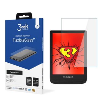 Nietłukące szkło hybrydowe do PocketBook Touch Lux 5 - 3mk FlexibleGlass - 3MK