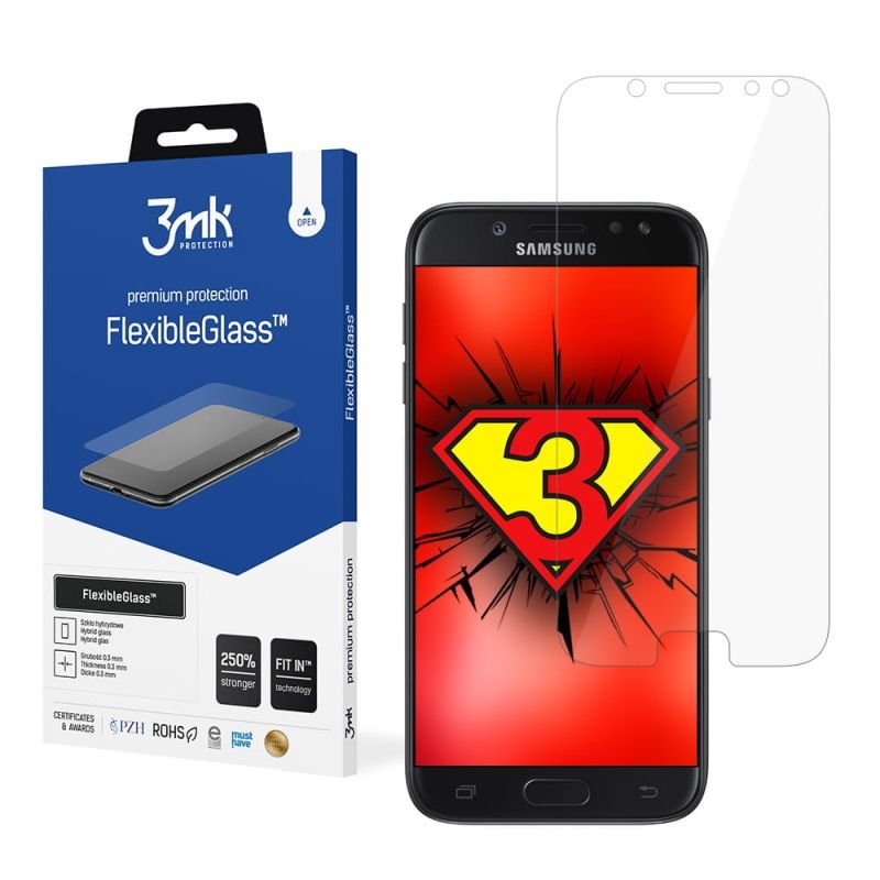 Nietłukące szkło hybrydowe do Samsung Galaxy J5 2017 - 3mk FlexibleGlass