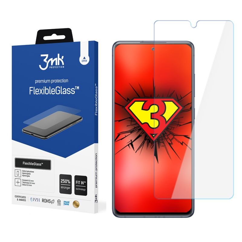 Nietłukące szkło hybrydowe do Samsung Galaxy M51 - 3mk FlexibleGlass
