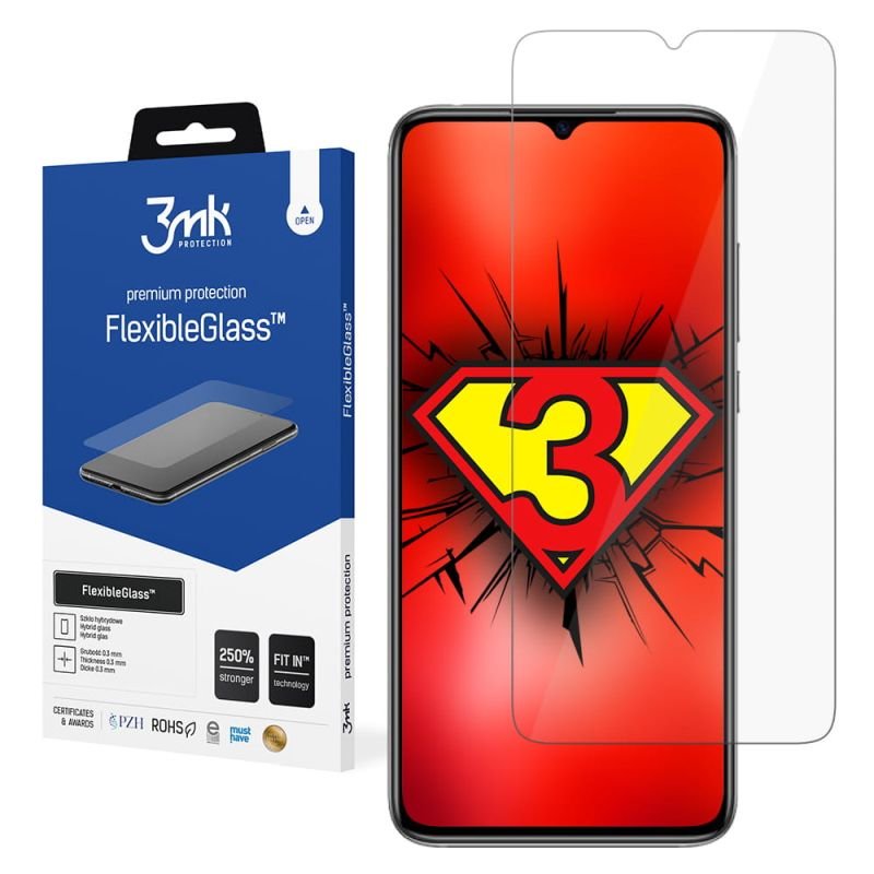 SZKŁO szybka na ekran do Xiaomi Mi 9 Lite 3mk FlexibleGlass