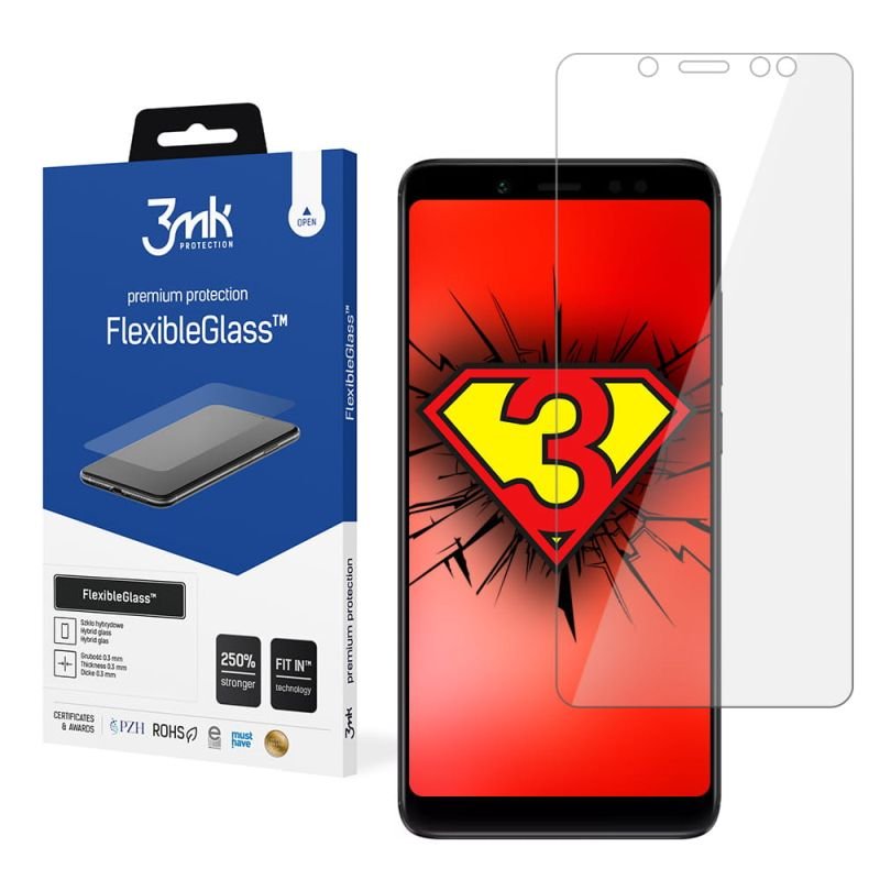 Nietłukące szkło hybrydowe do Xiaomi Redmi Note 5 AI Global - 3mk FlexibleGlass