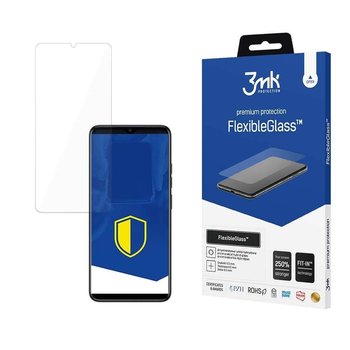 Nietłukące szkło hybrydowe na ekran do Tecno Spark Go 2023 - 3mk FlexibleGlass - GK PROTECTION