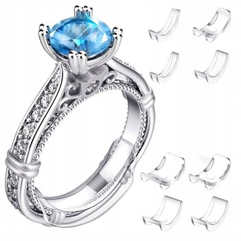 Niewidoczny regulator rozmiaru pierścionka 8 szt. - MODEUS