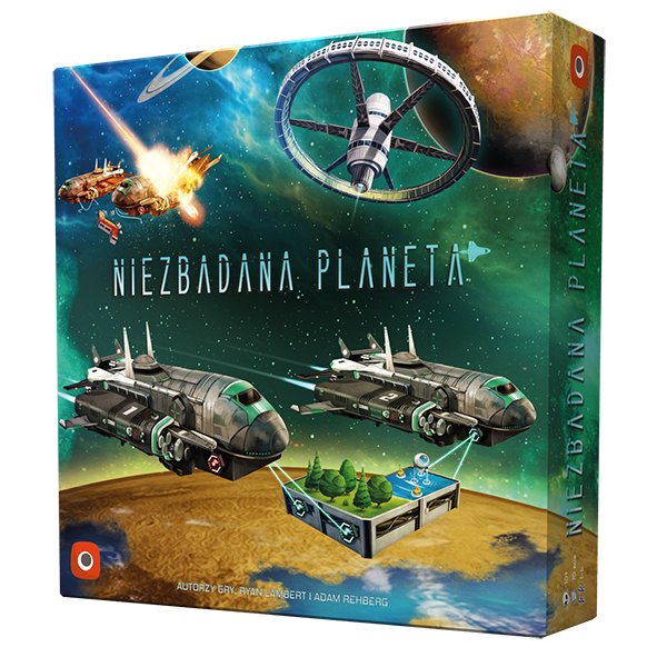 Niezbadana Planeta, gra planszowa, Portal Games