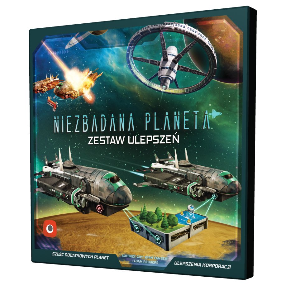 Niezbadana Planeta zestaw ulepszeń, Portal Games, gra planszowa