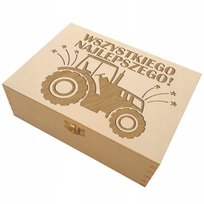 Niezbędnik na urodziny DLA ROLNIKA taty męża farmera traktor PREZENT