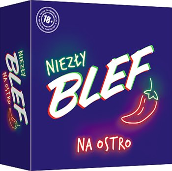 Niezły Blef na ostro,, gra planszowa,Trefl - Trefl