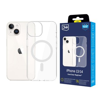 Nieżółknące etui MagSafe na tył Apple iPhone 13/14 - 3mk EverClear Mag Case - 3MK