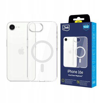 Nieżółknące etui MagSafe na tył do Apple iPhone 16E 3mk EverClear Mag Case - 3MK