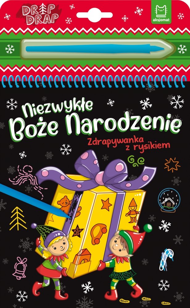 Фото - Інші іграшки Niezwykłe Boże Narodzenie, zdrapywanka z rysikiem