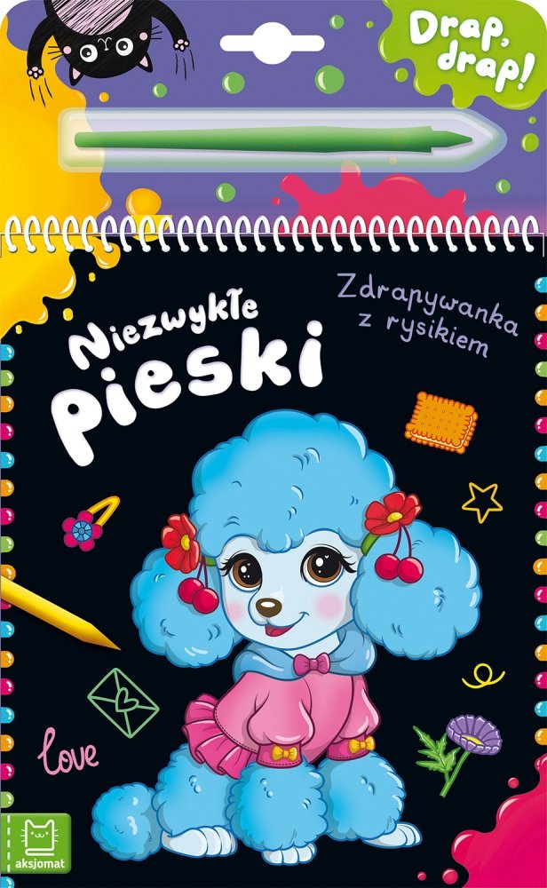 Фото - Інші іграшки Niezwykłe Pieski zdrapywanka z rysikiem