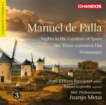 Nights in the Gardens of Spain; The Three-Cornered Hat; Homenajes - Works for Stage and Concert Hall - Bavouzet Jean-Efflam, Lojendio Raquel
