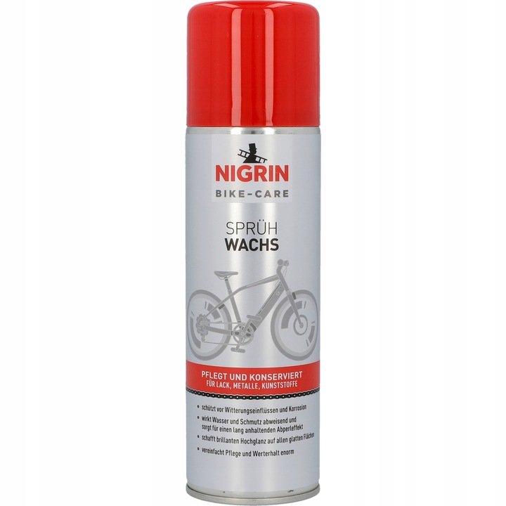 NIGRIN Wosk do Roweru Motocykla KONSERWUJE i ZABEZPIECZA 300 ml Spray