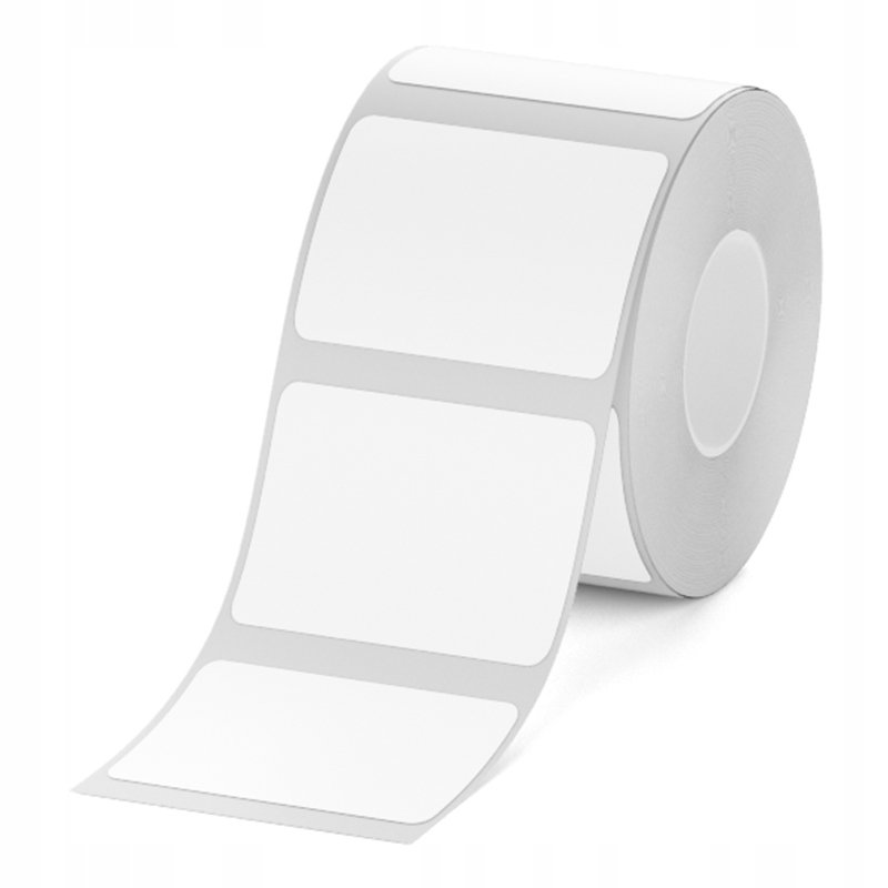 NIIMBOT Etykiety Naklejki 60 60mm TRANSPARENTNE 470szt Do Drukarki K3 W niimbot-etykiety-naklejki-60-60mm-transparentne-470szt-do-drukarki-k3-w