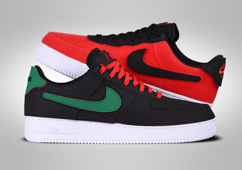 Nike Air Force 1 Low 1/1 Black Red Green Custom - Nike