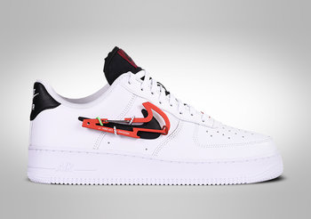 Nike Air Force 1 Low Premium Carabiner White Swoosh Red - Nike