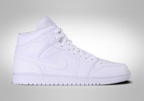 Nike Air Jordan 1 Retro Low Gs Triple White - Jordan | Sport