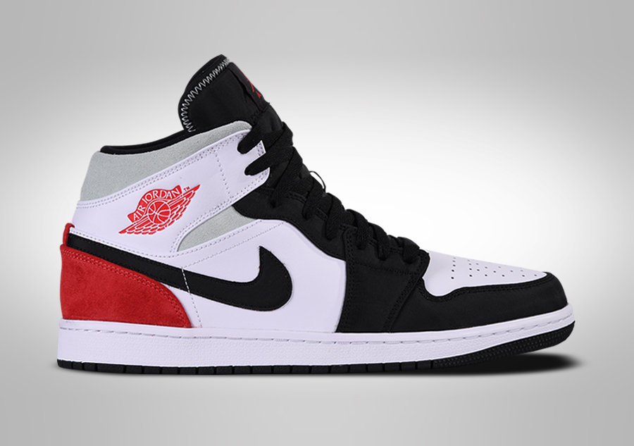 nike air jordan 1 mid union black toe
