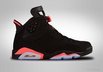 Nike Air Jordan 6 Retro Black Infrared Gs Grade School (Smaller Sizes) Jordan