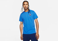 Nike Air Jordan Jumpman Classics Graphic Crew Tee Signal Blue Jordan