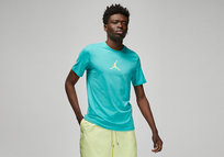 Nike Air Jordan Jumpman Dri-Fit Crew Tee Washed Teal Jordan