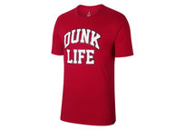 Nike Air Jordan Rise Basketball Verbiage Tee Gym Red Nike