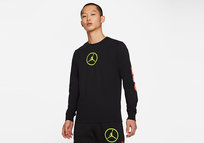 Nike Air Jordan Sport Dna Hbr Long-Sleeve Crew Black Jordan