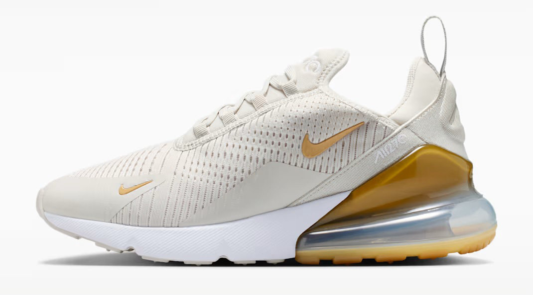 Nike Air Max 270 WMNS 'Light Bone Metallic Gold' hj3222 006 roz. 38,5
