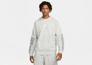 Nike Air Nsw Brushed-Back Fleece Crew White - Nike