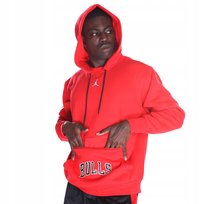 NIKE BLUZA Z KAPTUREM NBA CHICAGO BULLS CZERWONA S XTA Nike