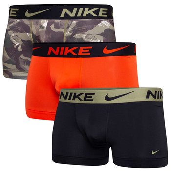 Nike Bokserki Męskie Trunk 3Pk Czarny/Moro/Pomarańcz 000Pke1156 5E2 S - Nike