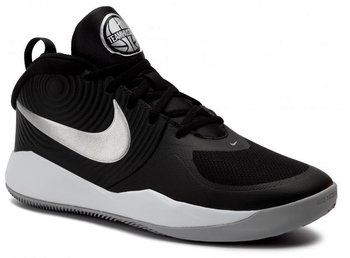 Nike, Buty do koszykówki, Team Hustle D 9 (GS) AQ4224 001, czarny, rozmiar 39 - Nike
