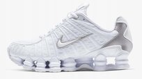 Nike buty sportowe Shox TL White Metallic Silver Max AR3566-100 r. 41