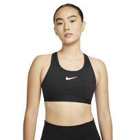 Nike Damski Biustonosz Sportowy Z Logo Femme (S (52-55 Cm) / Czarny) Nike