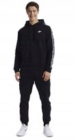 NIKE DRES MĘSKI KOMPLET BLUZA + SPODNIE CZARNY BAWEŁNA CIEPŁY r. XL