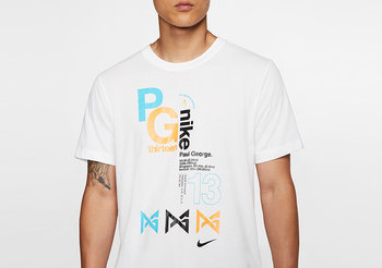 Nike Dri-Fit Pg Basketball Tee White - Nike