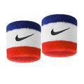 Nike, Frotki na nadgarstek, Wristbands Swoosh 620, niebiesko-biało-czerwone - Nike