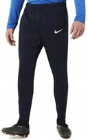NIKE GRANATOWE SPODNIE DRESOWE Z ELASTYCZNYM PASEM SPORTOWE S OPA Nike