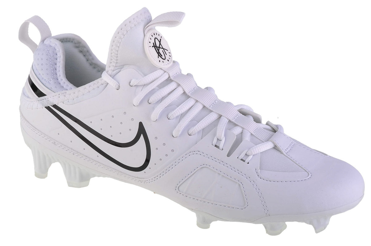 Nike Huarache 9 Varsity Lax Fg Fd0090-101, Męskie, Buty Piłkarskie - Korki, Biały