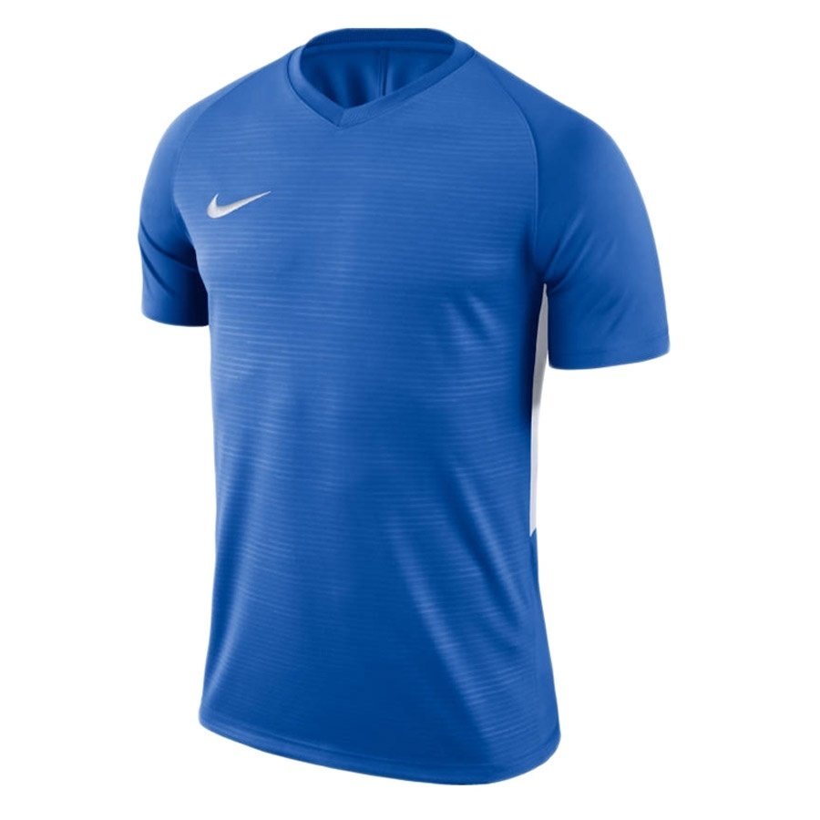 Фото - Футбольна форма Nike , Koszulka męska, M NK Dry Tiempo Prem Jsy SS, niebieski, rozmiar S 