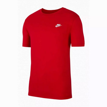 Nike, Koszulka męska, M NSW CLUB TEE AR4997-657, czerwony, rozmiar XL - Nike