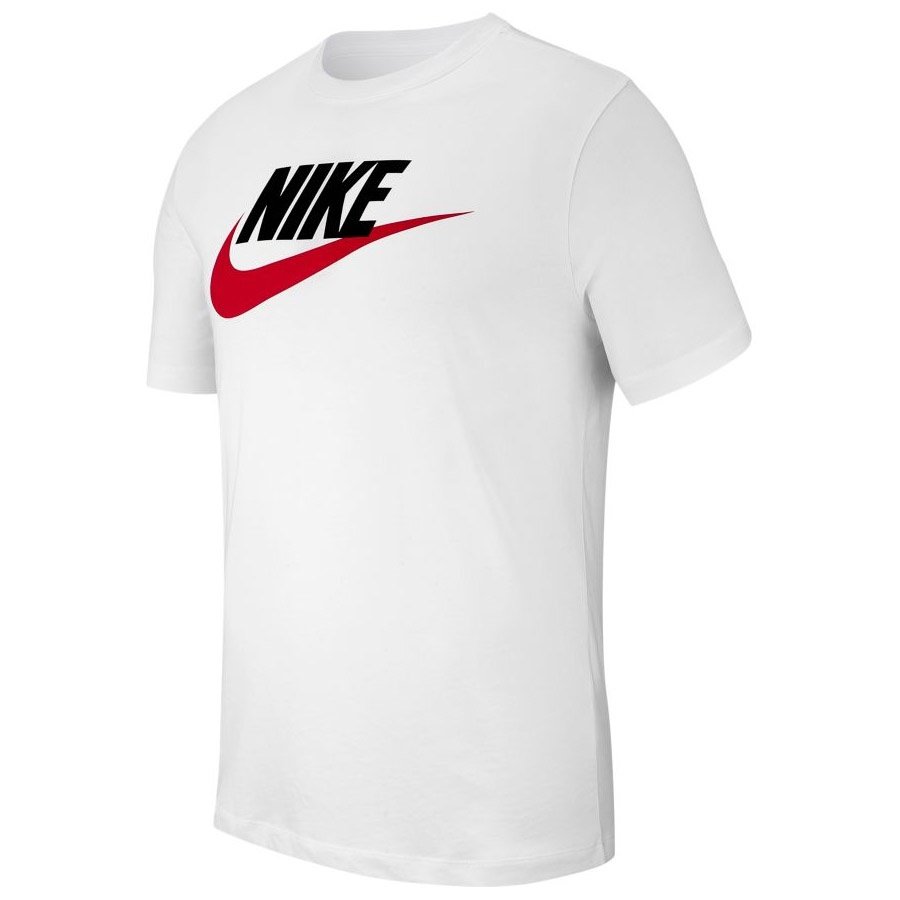 Nike, Koszulka męska, M NSW Tee Icon Futura AR5004 100, biały, rozmiar L