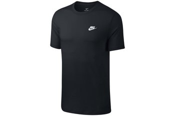 Nike, Koszulka męska, NSW CLUB TEE AR4997-013, czarny, rozmiar XXL - Nike