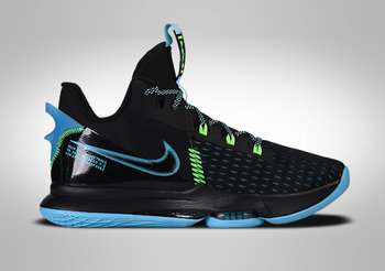 Nike Lebron Witness V Black Light Blue Fury - Nike