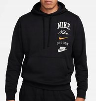 Nike Męska Hoodie z kapturem Nike Club Fleece FN2634-010 r. S Nike